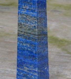 Prachtige obelisk van Lapis Lazuli Jarek AAA kwaliteit