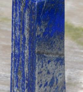 Prachtige obelisk van Lapis Lazuli Jarek AAA kwaliteit