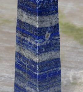 Obelisk van Lapis Lazuli AA kwaliteit